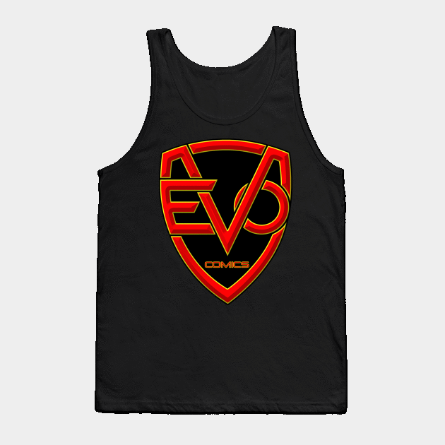 Evolution Comics Inc Logo Tank Top by EvoComicsInc